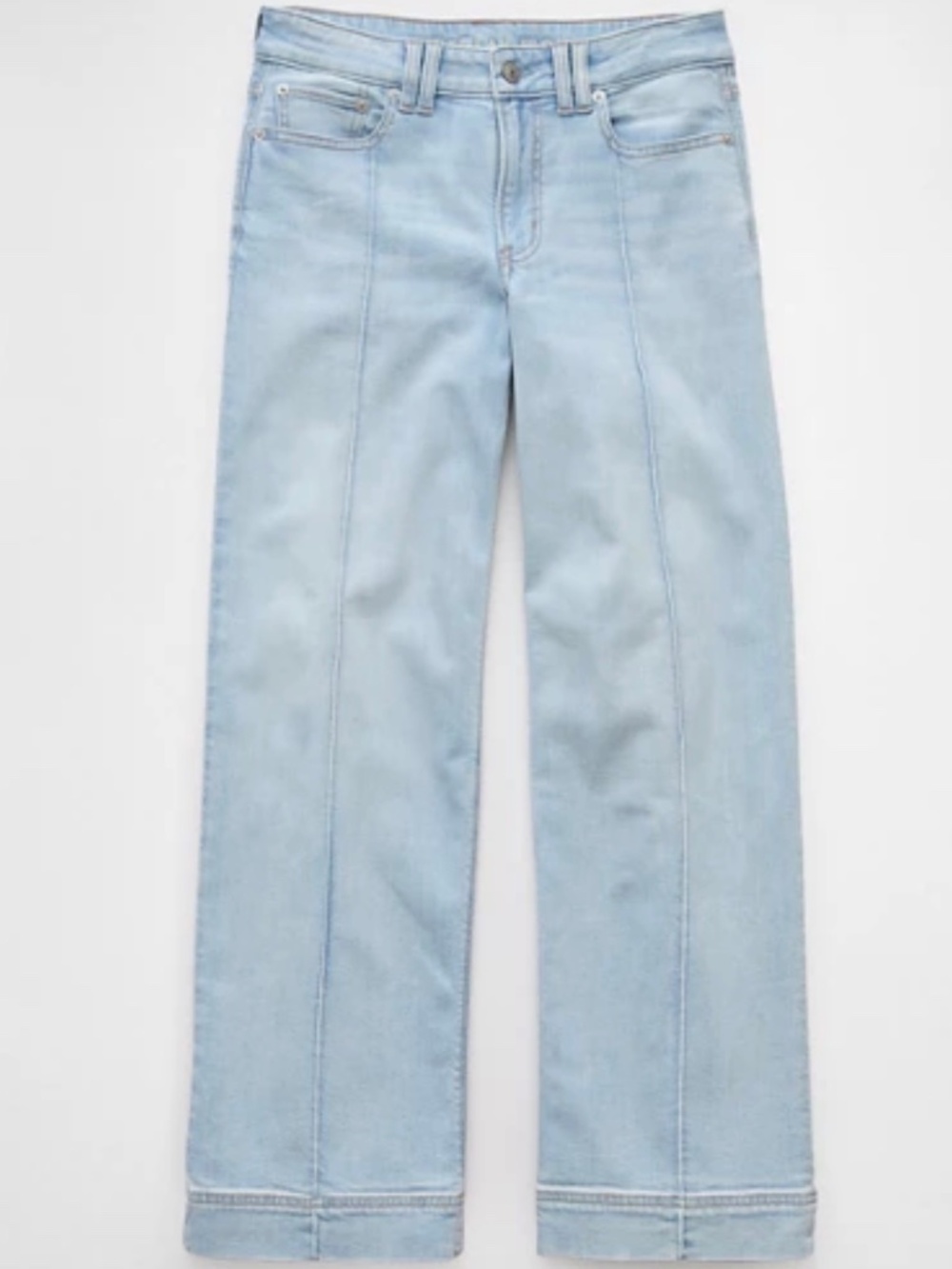AE Dreamy Drape Stretch Low-Rise Baggy Wide-Leg Jean